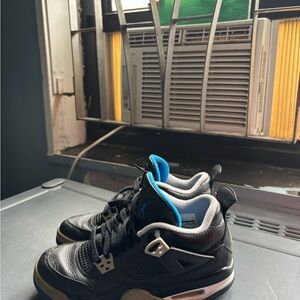 Black and Blue Sneakers Jordans